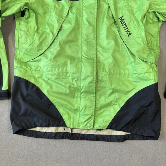 VTG 90’s Marmot Gortex 3 Ply Top Spec Mountain Jacket Womens M Ripstop Outdoor - Picture 6 of 16